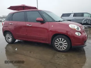 2014 FIAT 500L Easy with VIN ZFBCFABH9EZ020600, listed as a Copart auction lot 43030365 with 84,552 mi miles and Salvage Title. Bid and sale history available at DreamBid. Image 4.