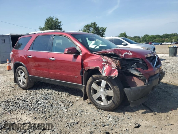 2010 GMC Acadia SLT1 with VIN 1GKLRMED8AJ168572, listed as a Copart auction lot 61465395 with 99,887 mi miles and Salvage title. Bid and sale history available at DreamBid. Image 4.