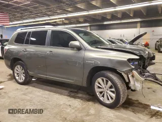 2010 Toyota Highlander Hybrid with VIN JTEBW3EHXA2039378, listed as a Copart auction lot 87693835 with 81,365 mi miles and Salvage Title. Bid and sale history available at carsss.com. Image 4.