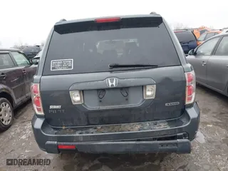2006 Honda Pilot EX-L with RES with VIN 2HKYF18676H551683, listed as a IAAI auction lot 41501000 with 288,473 mi miles. Bid and sale history available at carsss.com. Image 16.
