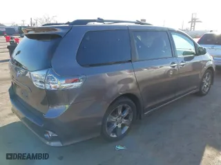 2015 Toyota Sienna SE with VIN 5TDXK3DC9FS551094, listed as a IAAI auction lot 41676903 with 94,345 mi miles. Bid and sale history available at carsss.com. Image 4.