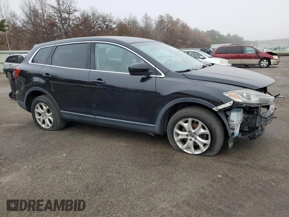 2013 Mazda CX-9 Touring with VIN JM3TB3CV0D0413176, listed as a Copart auction lot 62418414 with 162,658 mi miles and Non Repairable. Bid and sale history available at carsss.com. Image 4.