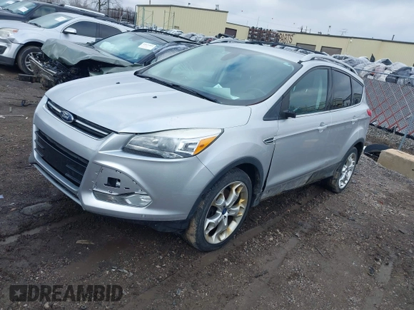 2013 Ford Escape Titanium with VIN 1FMCU9J90DUC22888, listed as a IAAI auction lot 41664550 with 185,568 mi miles and . Bid and sale history available at DreamBid. Image 17.