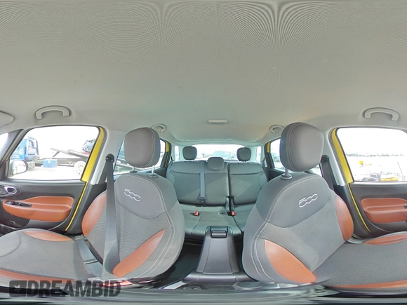 2014 FIAT 500L Trekking with VIN ZFBCFADH3EZ004146, listed as a Copart auction lot 86644234 with Not Provided miles and Salvage Title. Bid and sale history available at DreamBid. Image 13.