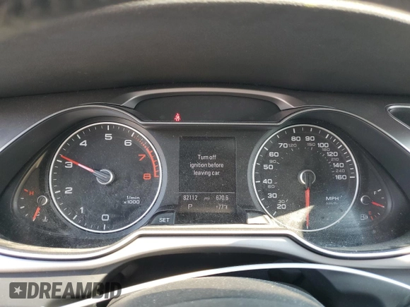 2014 Audi allroad A4 Premium Plus z VIN WA1UFAFL5EA062982, wystawiony jako Copart lot #56061455 z przebiegiem 82 112 mil mil oraz Szkoda całkowita • Salvage title. Historia ofert i sprzedaży dostępna na DreamBid. Obrazek 9.