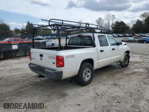 2006 Dodge Dakota ST with VIN 1D7HE28N26S701982, listed as a Copart auction lot 51218215 with 169,678 mi miles and Clean Title. Bid and sale history available at carsss.com. Image 3.