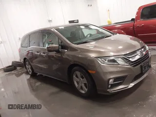 2019 Honda Odyssey EX with VIN 5FNRL6H56KB091734, listed as a IAAI auction lot 41992296 with 97,236 mi miles. Bid and sale history available at carsss.com. Image 1.