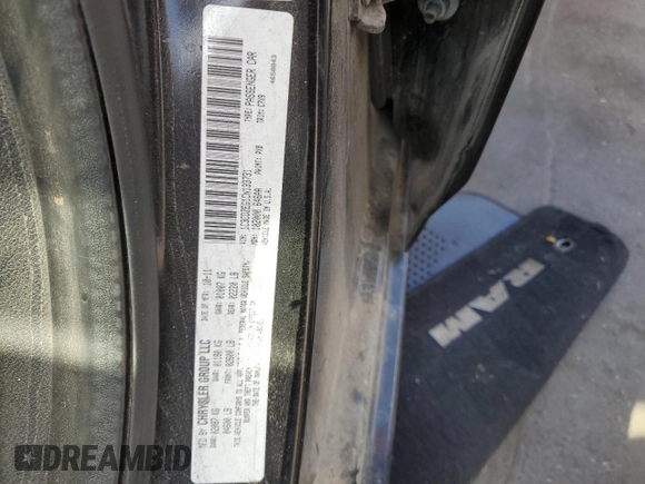 2012 Dodge Avenger SXT Plus with VIN 1C3CDZEG1CN133731, listed as a Copart auction lot 44791805 with 95,854 mi miles and Clean Title. Bid and sale history available at carsss.com. Image 12.