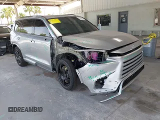 2025 Lexus TX 500h F Sport Premium with VIN 5TDABAB62SS009112, listed as a IAAI auction lot 42456147 with 2,490 mi miles and . Bid and sale history available at DreamBid. Image 1.