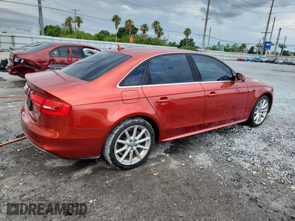 2014 Audi A4 Premium Plus z VIN WAUEFAFL6EN034494, wystawiony jako Copart lot #59153835 z przebiegiem 85 982 mil mil oraz Szkoda całkowita • Salvage title. Historia ofert i sprzedaży dostępna na DreamBid. Obrazek 3.