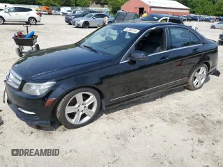2011 Mercedes-Benz C 300 Sport with VIN WDDGF8BB5BR141385, listed as a Copart auction lot 58586315 with 121,708 mi miles and Clean title. Bid and sale history available at DreamBid. Image 1.