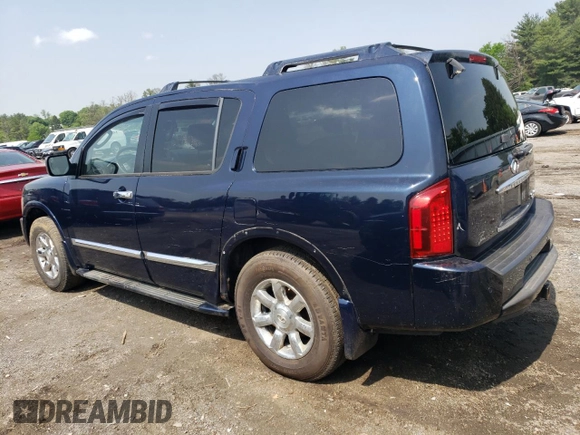 2007 Infiniti QX56 z VIN 5N3AA08C87N806622, wystawiony jako Copart lot #57411845 z przebiegiem 218 557 mil mil oraz Czysty tytuł • Clean title. Historia ofert i sprzedaży dostępna na DreamBid. Obrazek 2.