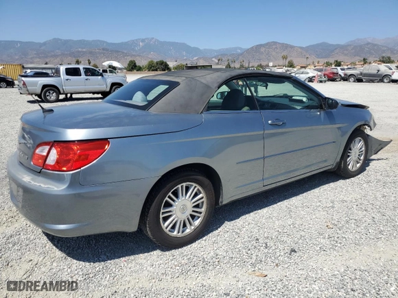 2008 Chrysler Sebring LX with VIN 1C3LC45K88N675863, listed as a Copart auction lot 65316464 with 165,123 mi miles and Salvage Title. Bid and sale history available at carsss.com. Image 3.