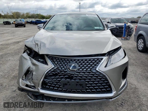2021 Lexus RX 350 with VIN 2T2AZMDA2MC285201, listed as a Copart auction lot 56396395 with 17,414 mi miles and Salvage Title. Bid and sale history available at DreamBid. Image 5.