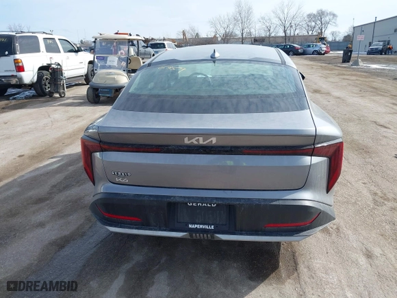 2025 Kia K4 EX with VIN 3KPFU4DEXSE007673, listed as a IAAI auction lot 41606959 with 19,969 mi miles. Bid and sale history available at carsss.com. Image 17.