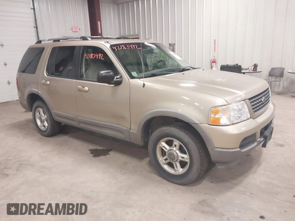 2002 Ford Explorer XLT z VIN 1FMZU73E22ZA75935, wystawiony jako IAAI lot #42183492 z przebiegiem Nie podano mil oraz . Historia ofert i sprzedaży dostępna na DreamBid. Obrazek 1.