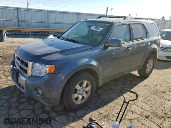 2011 Ford Escape Hybrid with VIN 1FMCU4K3XBKB65542, listed as a Copart auction lot 42098665 with 134,295 mi miles and Salvage title. Bid and sale history available at DreamBid. Image 1.