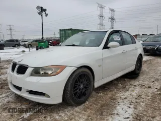 2006 BMW 3 Series 325xi with VIN WBAVD13556KV02729, listed as a Copart auction lot 86075344 with 236,195 mi miles and Salvage Title. Bid and sale history available at carsss.com. Image 1.