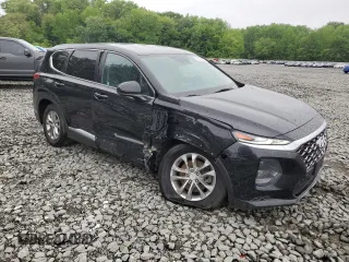 2020 Hyundai Santa Fe SE with VIN 5NMS2CAD1LH232892, listed as a Copart auction lot 56045055 with 40,211 mi miles and Salvage title. Bid and sale history available at DreamBid. Image 4.