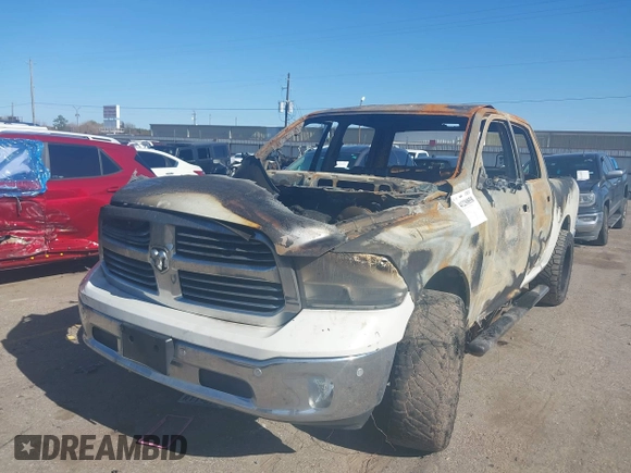 2016 Ram 1500 Big Horn with VIN 1C6RR6LG5GS403955, listed as a IAAI auction lot 41230858 with 1 mi miles. Bid and sale history available at carsss.com. Image 2.
