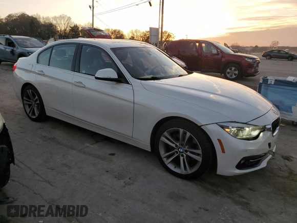 2017 BMW 3 Series 330i with VIN WBA8B9G51HNU50710, listed as a Copart auction lot 81289874 with 141,996 mi miles and Salvage Title. Bid and sale history available at carsss.com. Image 4.