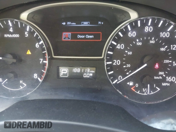 2013 Nissan Pathfinder SL with VIN 5N1AR2MM7DC608505, listed as a IAAI auction lot 42406312 with 188,113 mi miles and . Bid and sale history available at DreamBid. Image 7.