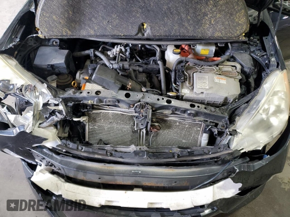 2012 Toyota Prius One with VIN JTDKDTB32C1525842, listed as a Copart auction lot 50575365 with 124,110 mi miles and Salvage Title. Bid and sale history available at DreamBid. Image 13.