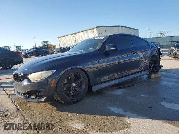 2014 BMW 4 Series 428i with VIN WBA3N7C58EK222051, listed as a Copart auction lot 88150695 with 91,830 mi miles and Salvage Title. Bid and sale history available at DreamBid. Image 1.