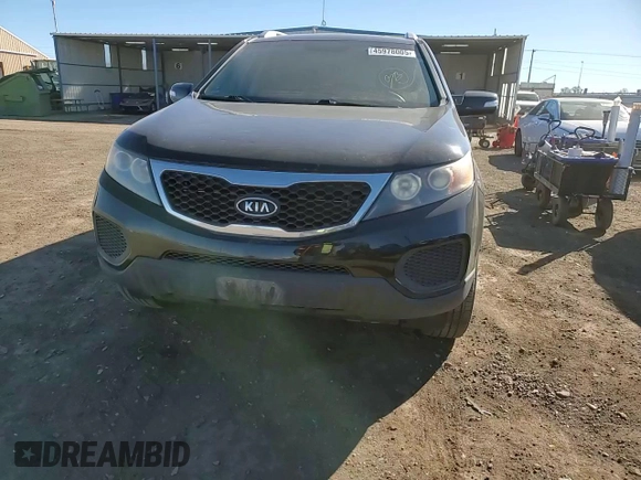 2012 Kia Sorento LX with VIN 5XYKTDA21CG196309, listed as a Copart auction lot 45978005 with 90,002 mi miles and Clean Title. Bid and sale history available at carsss.com. Image 12.