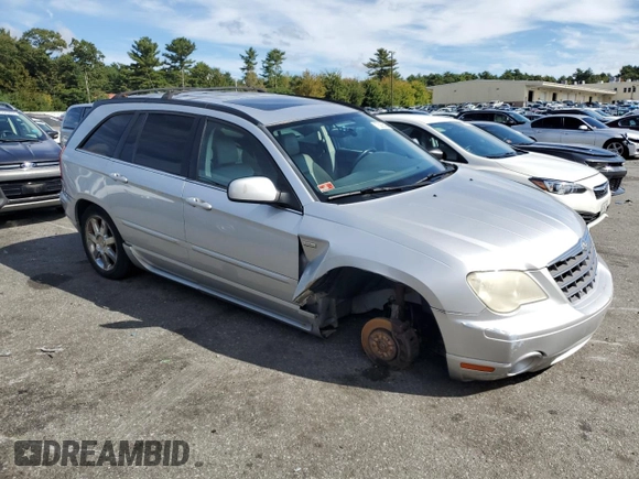 2008 Chrysler Pacifica Touring with VIN 2A8GF68X68R643691, listed as a Copart auction lot 73286434 with 123,864 mi miles and Salvage title. Bid and sale history available at DreamBid. Image 4.