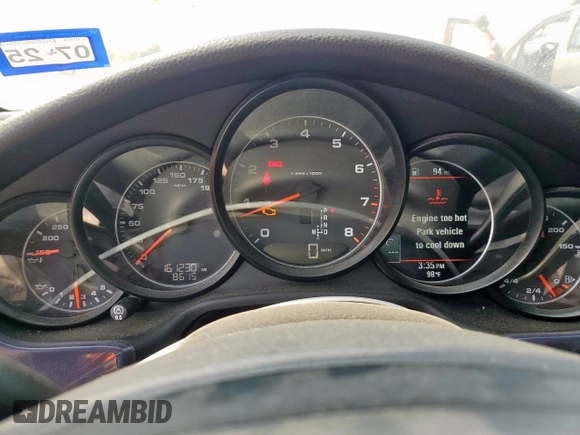2016 Porsche Panamera 4 с VIN WP0AA2A74GL005381, выставлен на аукционе Copart как лот 58396365 с пробегом 161 230 миль миль и Чистый • Clean title. История ставок и продаж доступна на DreamBid. Изображение 9.