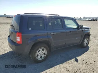 2015 Jeep Patriot Sport with VIN 1C4NJRBB1FD331824, listed as a Copart auction lot 63489545 with 79,392 mi miles and Salvage title. Bid and sale history available at DreamBid. Image 3.