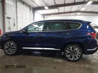 2022 Hyundai Santa Fe Calligraphy with VIN 5NMS54AL4NH440644, listed as a IAAI auction lot 41491812 with 29,671 mi miles. Bid and sale history available at carsss.com. Image 14.