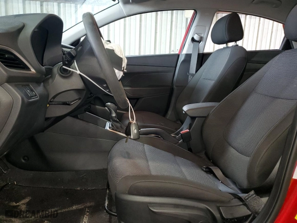 2022 Hyundai Accent SE with VIN 3KPC24A63NE180414, listed as a Copart auction lot 42255385 with 14,254 mi miles and Salvage Title. Bid and sale history available at carsss.com. Image 7.