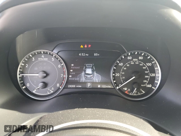 2023 Nissan Armada SL z VIN JN8AY2BA7P9401280, wystawiony jako Copart lot #49010345 z przebiegiem 23 203 mil mil oraz Szkoda całkowita • Salvage title. Historia ofert i sprzedaży dostępna na DreamBid. Obrazek 9.