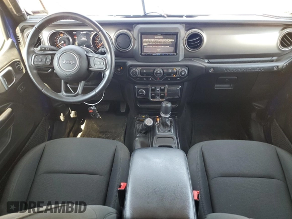 2020 Jeep Wrangler Unlimited Sport S z VIN 1C4HJXDN3LW159143, wystawiony jako Copart lot #62864815 z przebiegiem 33 816 mil mil oraz Nie do naprawy • Non repairable. Historia ofert i sprzedaży dostępna na DreamBid. Obrazek 8.