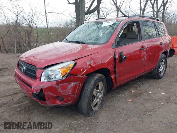 2008 Toyota RAV4 with VIN JTMZD33V486054642, listed as a IAAI auction lot 41910899 with 167,131 mi miles. Bid and sale history available at carsss.com. Image 6.