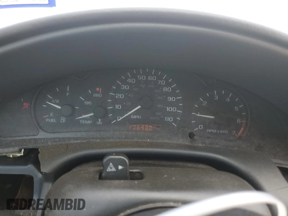 2004 Chevrolet Cavalier with VIN 1G1JC12FX47263718, listed as a Copart auction lot 72174614 with 206,430 mi miles and Salvage Title. Bid and sale history available at carsss.com. Image 9.