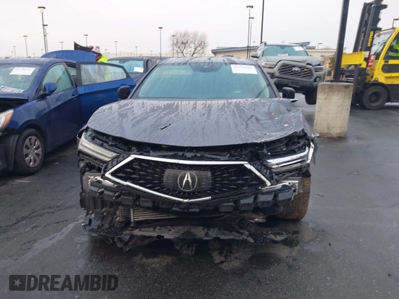 2022 Acura TLX Technology with VIN 19UUB5F46NA003037, listed as a IAAI auction lot 41734924 with 25,096 mi miles and . Bid and sale history available at DreamBid. Image 13.
