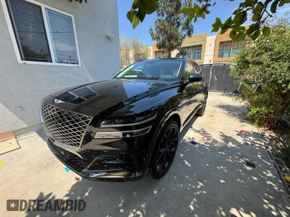 2024 Genesis GV80 Prestige Signature с VIN KMUHCESC9RU170651, выставлен на аукционе Copart как лот 65822115 с пробегом 7 849 миль миль и Чистый • Clean title. История ставок и продаж доступна на DreamBid. Изображение 2.