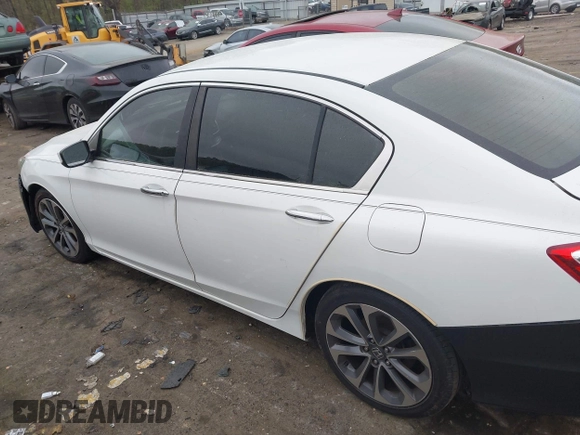2014 Honda Accord Sport with VIN 1HGCR2F56EA191623, listed as a IAAI auction lot 41922015 with 173,927 mi miles and . Bid and sale history available at carsss.com. Image 14.