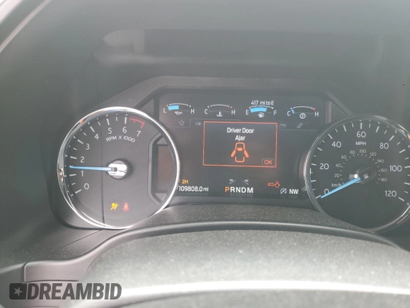 2020 Ford Expedition Max Limited with VIN 1FMJK2ATXLEA46781, listed as a Copart auction lot 57475155 with 109,808 mi miles and Salvage title. Bid and sale history available at DreamBid. Image 9.