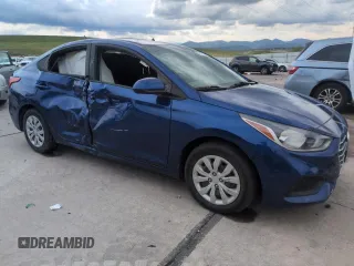 2021 Hyundai Accent SEL with VIN 3KPC24A61ME135728, listed as a Copart auction lot 56217095 with 40,181 mi miles and Salvage title. Bid and sale history available at DreamBid. Image 4.