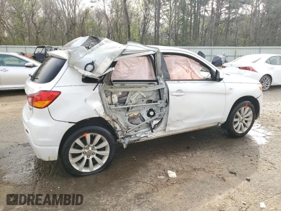 2011 Mitsubishi Outlander Sport SE with VIN JA4AP4AU2BZ005279, listed as a Copart auction lot 49725245 with 187,878 mi miles and Salvage Title. Bid and sale history available at carsss.com. Image 3.