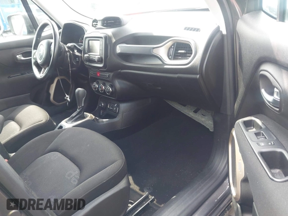 2017 Jeep Renegade Latitude with VIN ZACCJBBB2HPE49710, listed as a IAAI auction lot 42473831 with 57,114 mi miles and . Bid and sale history available at DreamBid. Image 5.