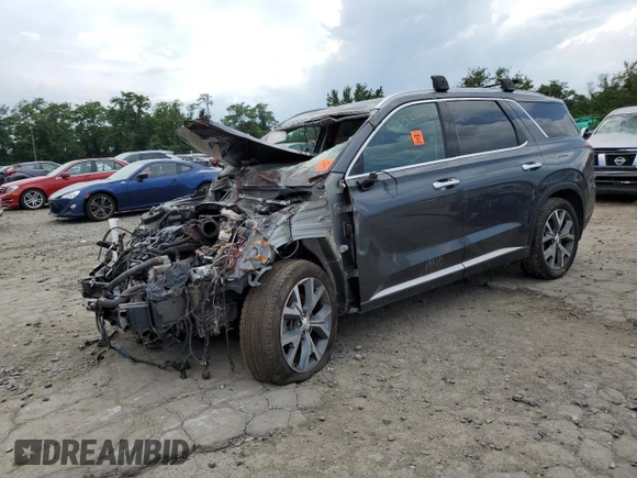 2020 Hyundai Palisade SEL with VIN KM8R3DHE1LU131520, listed as a Copart auction lot 64320425 with Not provided miles and Clean title. Bid and sale history available at DreamBid. Image 1.