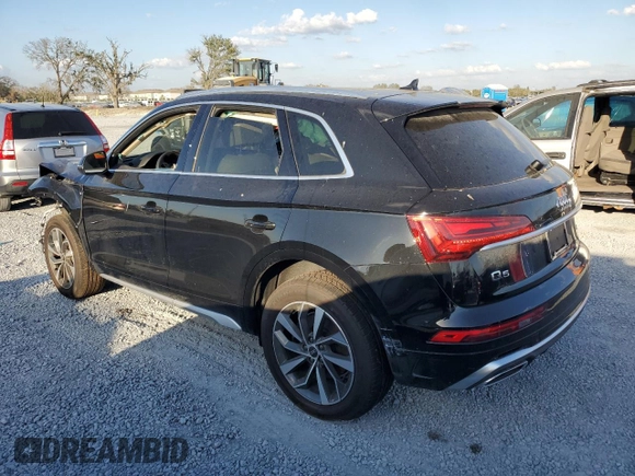 2024 Audi Q5 S line Premium with VIN WA1GAAFY2R2020857, listed as a Copart auction lot 45205825 with 0 mi miles and Clean Title. Bid and sale history available at carsss.com. Image 2.