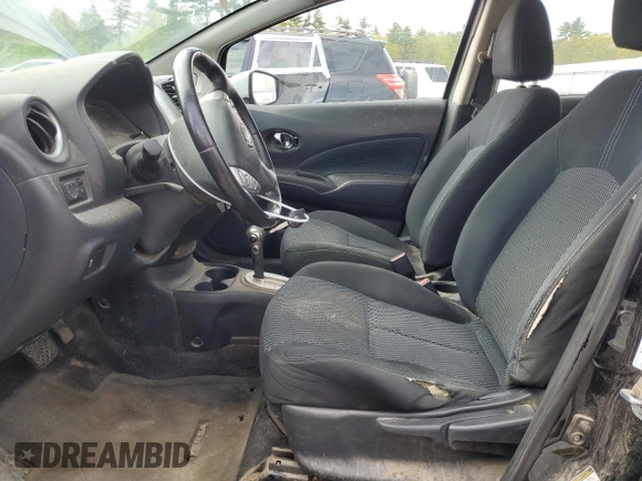 2016 Nissan Note S with VIN 3N1CE2CP7GL374897, listed as a Copart auction lot 56362765 with 186,614 mi miles and Salvage title. Bid and sale history available at DreamBid. Image 7.