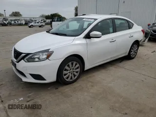 2017 Nissan Sentra SV with VIN 3N1AB7AP8HL636993, listed as a Copart auction lot 49908205 with 204,934 mi miles and Salvage Title. Bid and sale history available at carsss.com. Image 1.
