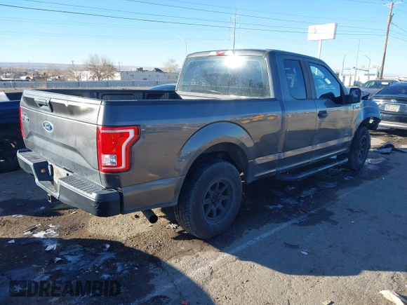 2016 Ford F-150 XL with VIN 1FTEX1CP9GKE73653, listed as a IAAI auction lot 41221832 with 95,028 mi miles and . Bid and sale history available at carsss.com. Image 4.